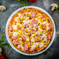 Americano 620 g PIZZA STANDARD 32 cm (REȚETĂ NOUĂ) la Rexo LunchBox TEST din Târgu Mureş