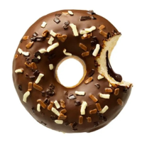 Full Chocolate Donut (2 buc) 140 g DESERT la Rexo LunchBox TEST din Târgu Mureş