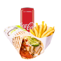 Meniu Shaorma de pui 350/130 g SHAORMA BOX (PRODUSE NOI) la Rexo LunchBox TEST din Târgu Mureş