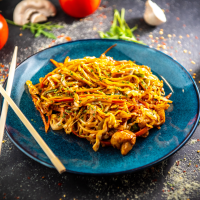 Chow Mein Noodle Box 400 g PROMO OFERTE IREZISTIBILE !  la Rexo LunchBox TEST din Târgu Mureş