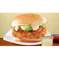 HOT Crispy Chicken Burger 260 g BURGERS la REXO IMPORT din Târgu Mureş